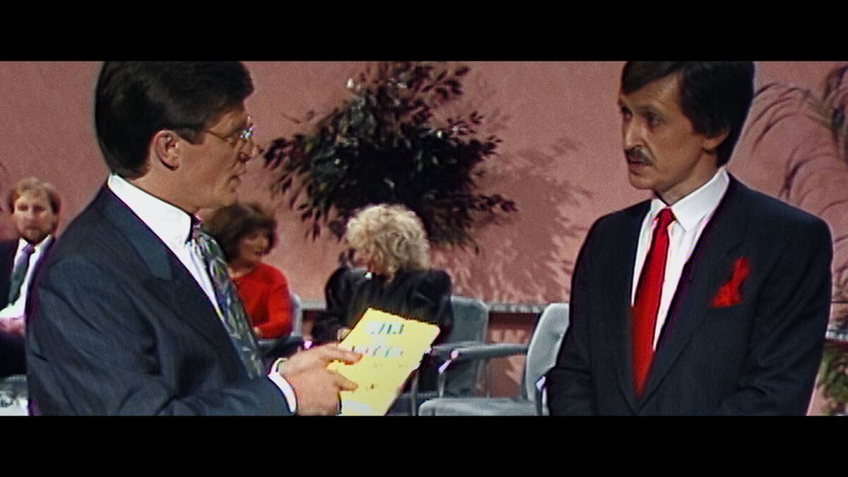 Stefan Klincewicz speaking with Pat Kenny on his TV chat show in the 1990s in the new documentary, 'Beat the Lotto'. Stefan Klincewicz speaking with Pat Kenny on his TV chat show in the 1990s in the new documentary, 'Beat the Lotto'.