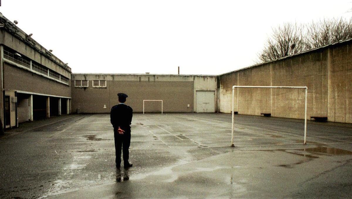 The exercise yard in the prison at Arbour Hill; the possibilities for its  future development were “extremely limited”. File picture: Billy Higgins