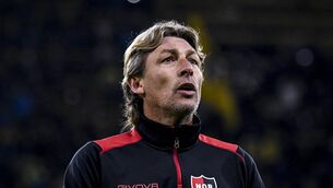 <p>Gabriel Heinze will join the Arsenal coaching staff. File picture: Marcelo Endelli/Getty</p>