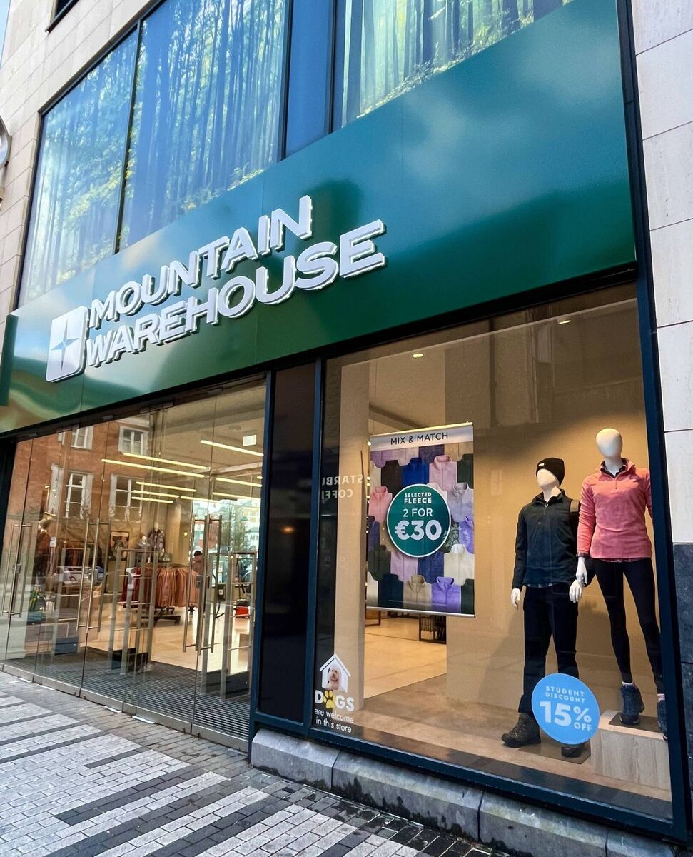 UK outdoor retailer, Mountain Warehouse, opened a new store in Cork, located at Opera Lane.