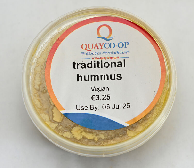 Quay Co-Op Traditional Hummus. Quay Co-Op Traditional Hummus.