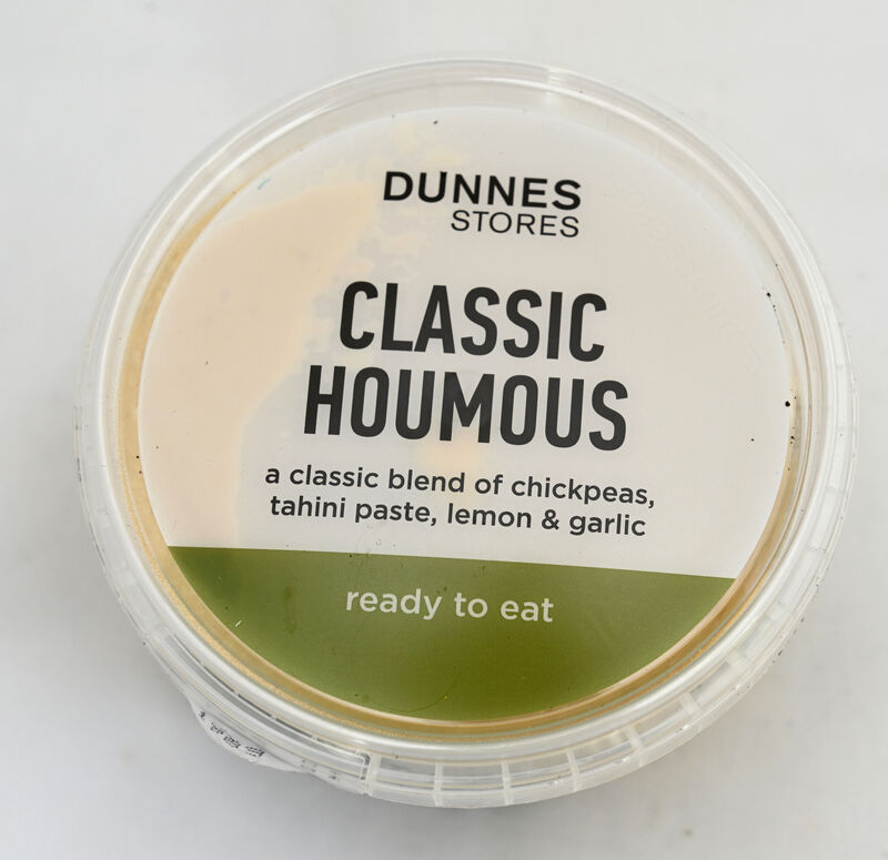 Dunnes Classic hummus. Dunnes Classic hummus.