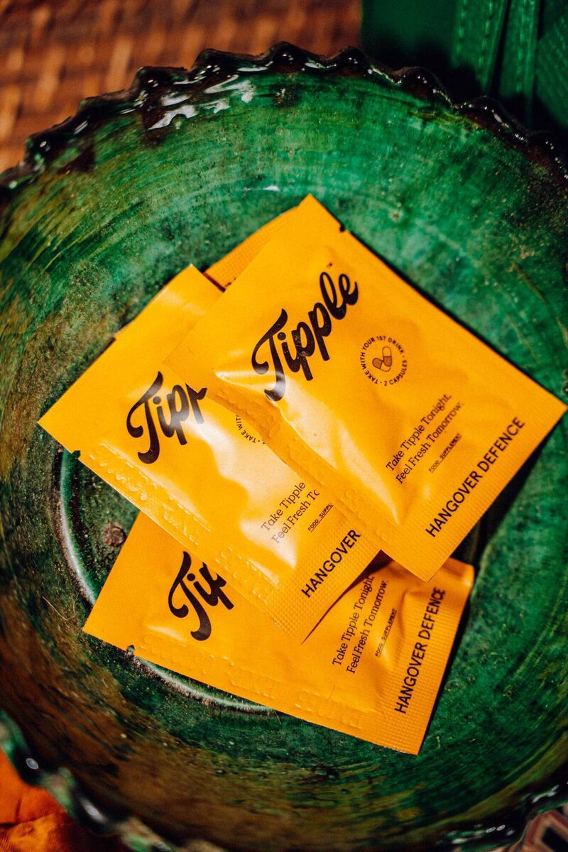 Tipple Hangover Defence packets.