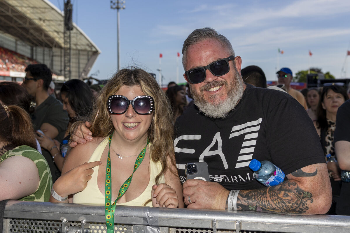 Layla and Damien Sheridan from Dublin. Layla and Damien Sheridan from Dublin.