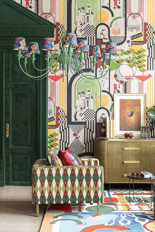 La Doce Vitabailey 12-light pendant chandelier; €2,235.93, Mindtheg.com.