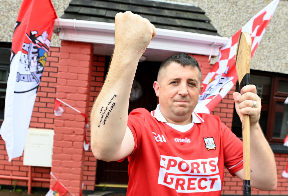'We’re 20 years without an All-Ireland title so I was always going to get something to commemorate the win this year'. Picture: Larry Cummins
