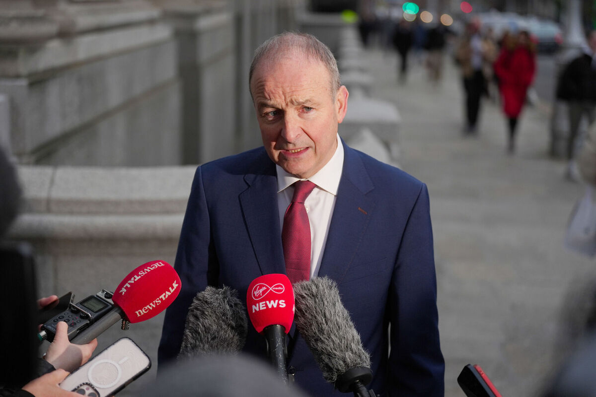 Taoiseach Micheál Martin has not expressed interest in entering the race for the Áras. Picture: Brian Lawless/PA