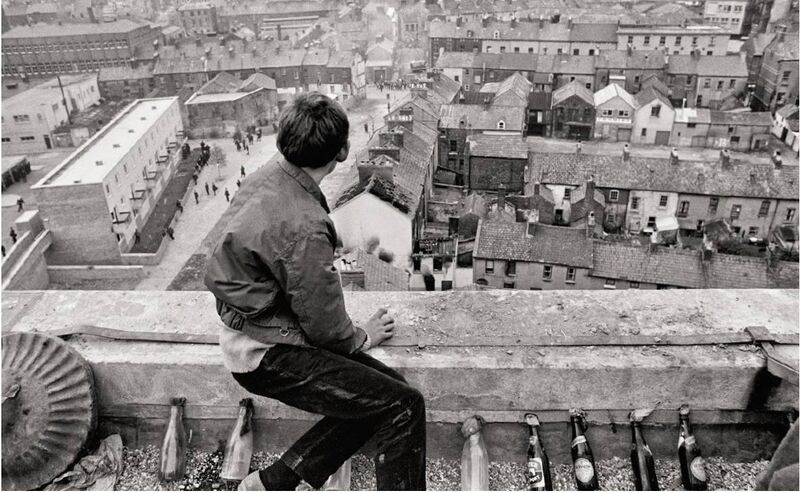 Bogside molotovs. Pic: Gilles Caron