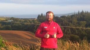 <p>Cork man Sean O’Brien, winner of the 10 All-Ireland tickets in Cavan GAA raffle.</p>