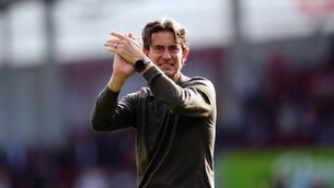 <p>THOMAS THE FRANK ENGINE: Tottenham boss Thomas Frank faced the media for the first time on Friday (Adam Davy/PA)</p>