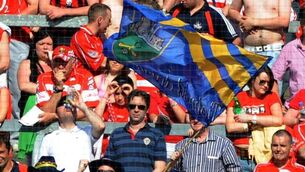<p>Tipperary and Cork supporters will gather in Croke Park on Sunday for a clash of the titans in the All-Ireland senior hurling championship final. File picture: Eddie O'Hare</p>