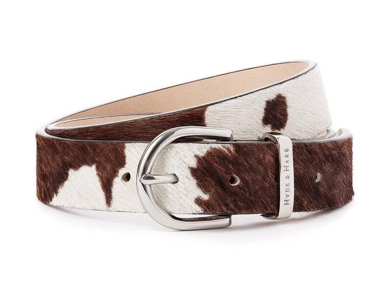 'The Belmont' cowhide belt, H&H England, €88.95 'The Belmont' cowhide belt, H&H England, €88.95