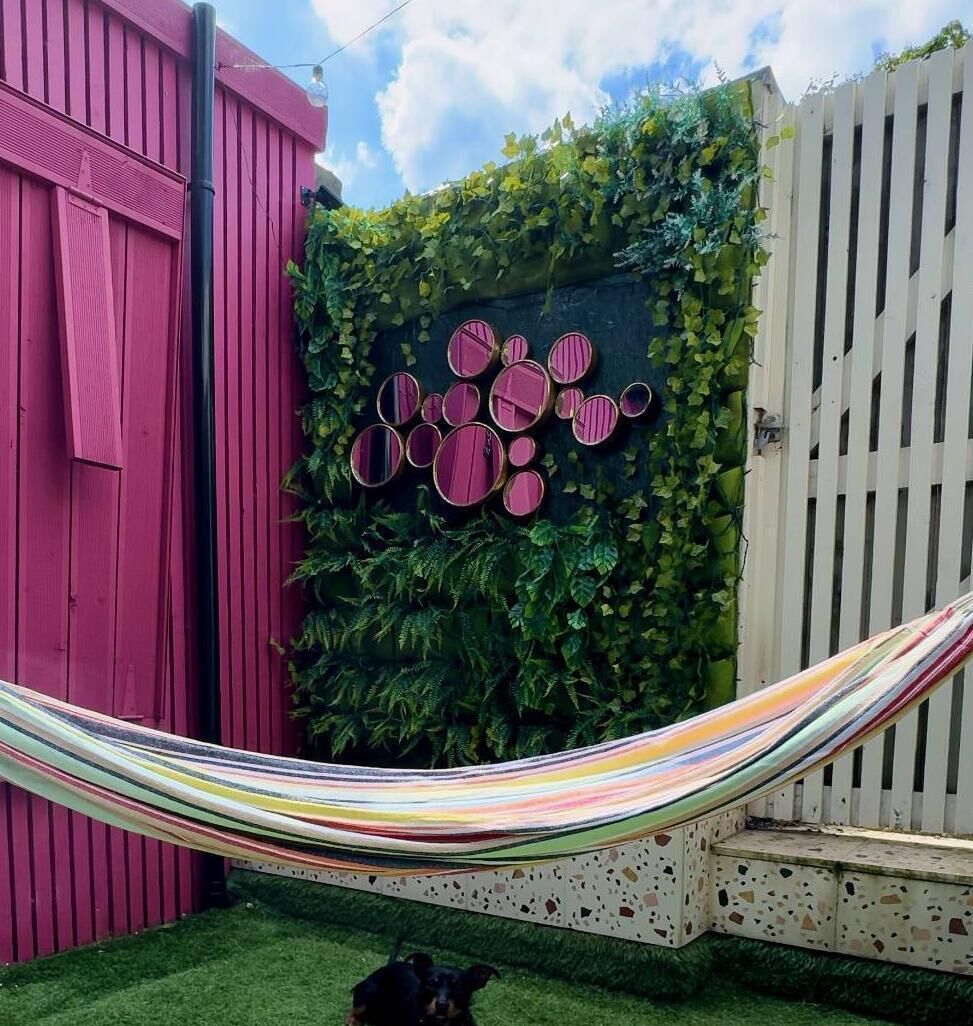 Jennifer's hammock. Jennifer's hammock.