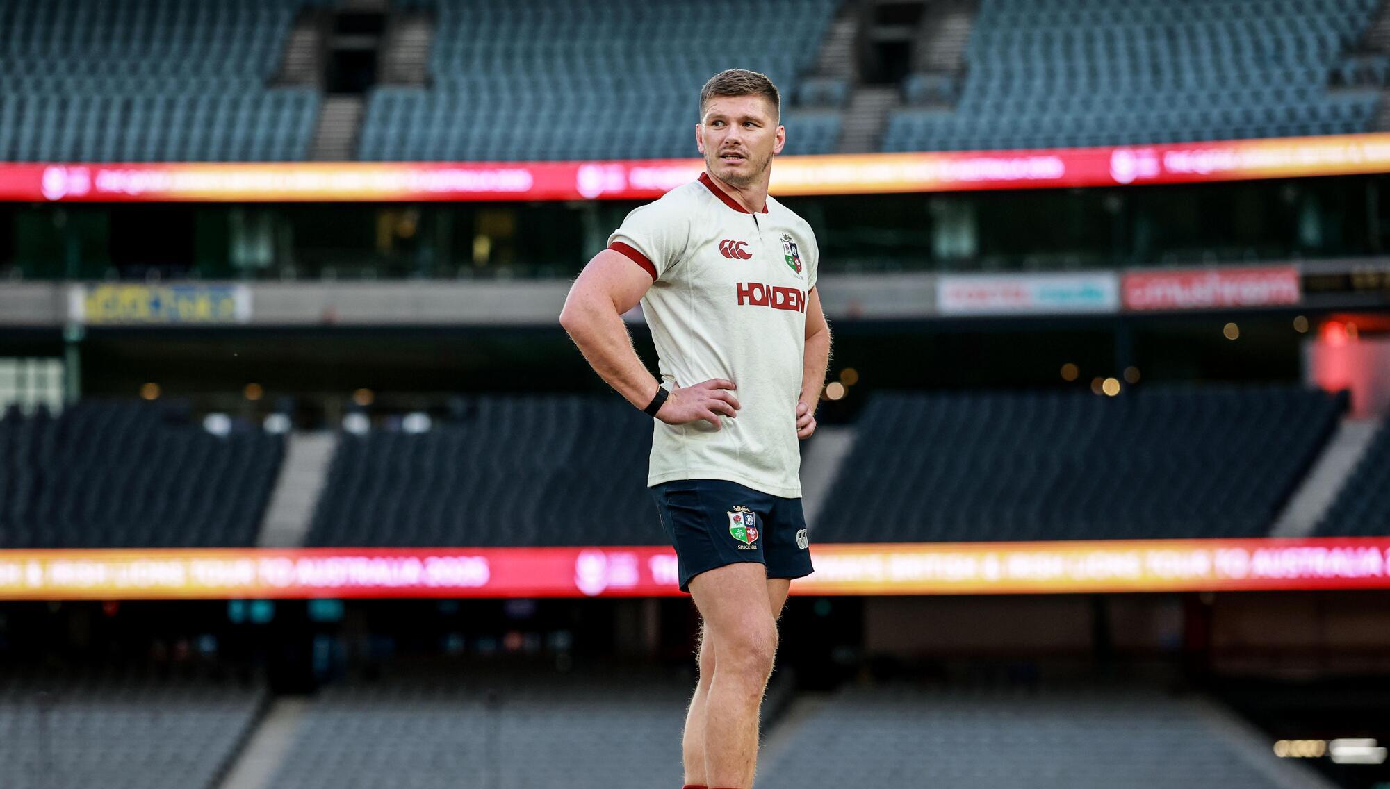 Owen Farrell opens door to England return after sidestepping social media ‘poison’