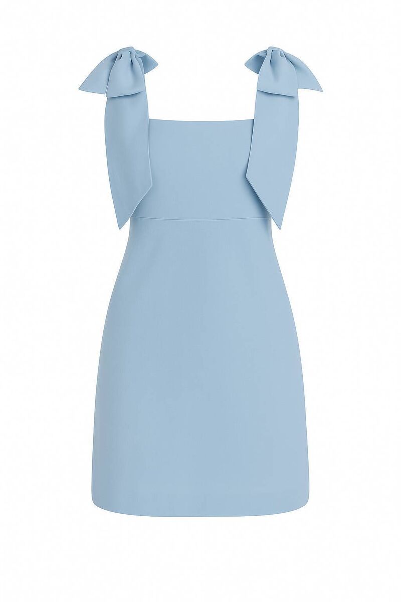 Linen Bow Tie Dress, €135, Sinead Keary The Label