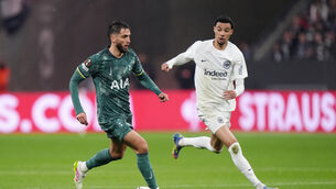 <p>Eintracht Frankfurt’s Hugo Ekitike is joining Liverpool (Bradley Collyer/PA)</p>