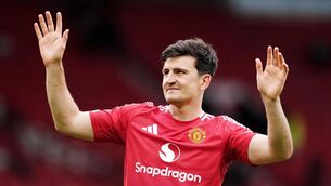 <p>Harry Maguire will not be flying with the Manchester United squad (Martin Rickett/PA)</p>