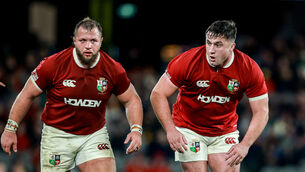 <p>Six months ago, Thomas Clarkson had been an uncapped Ireland training panelist. Now, he has eight Ireland caps and came off the bench for the Lions on Tuesday. Pic: ©INPHO/Dan Sheridan</p>