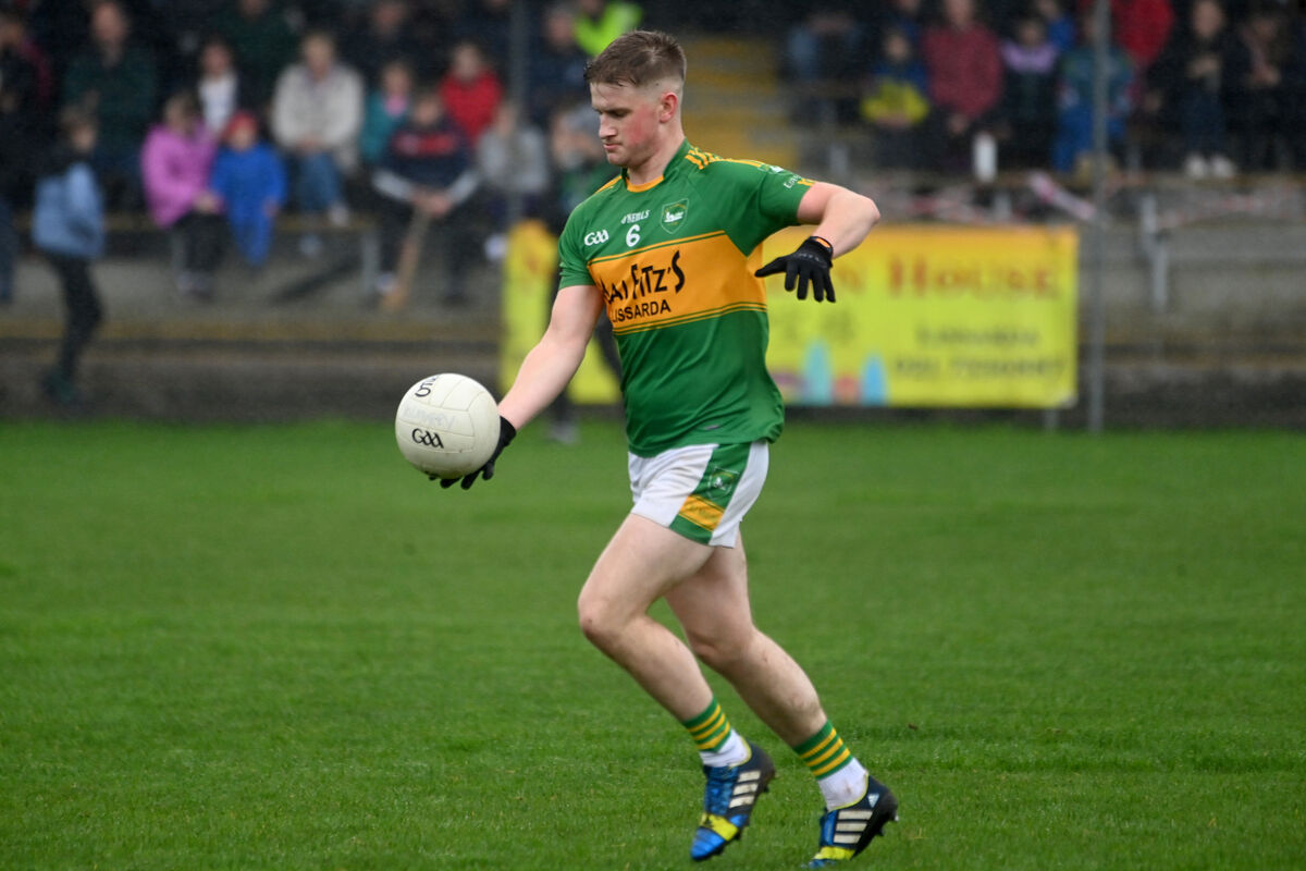 Tomás Collins in action for Kilmurry in the Munster quarter final. Pic: Larry Cummins Tomás Collins in action for Kilmurry in the Munster quarter final. Pic: Larry Cummins