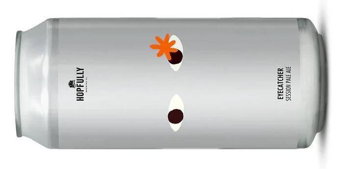 Hopfully Brewing 'Eyecatcher’ Session Pale Ale, 4.8% ABV, 440ml €4.25 Hopfully Brewing 'Eyecatcher’ Session Pale Ale, 4.8% ABV, 440ml €4.25