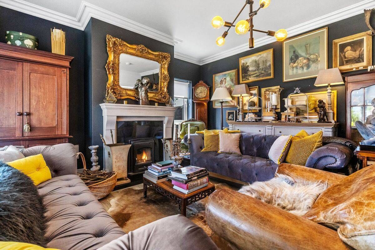 Brimful of personality: yes, vendor Tara has lived in even larger homes in the past...