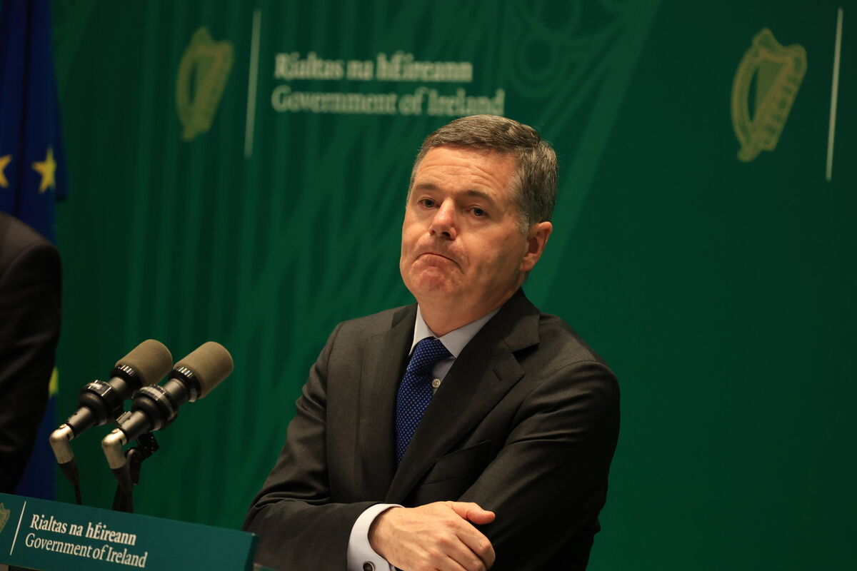 This is lower than finance minister Paschal Donohoe’s earlier estimate of €950m to €1bn per year. Picture: Stephen Collins /Collins Photos