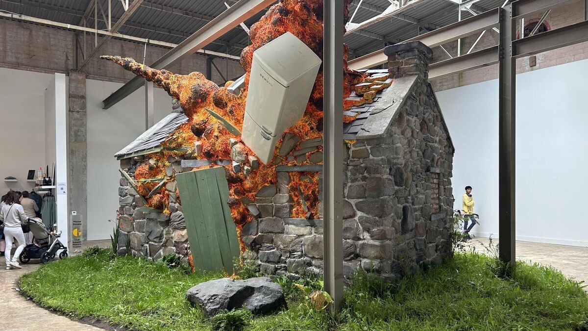 Visual art reviews: David Mach's exploding cottage impresses at Galway Arts Festival&nbsp;