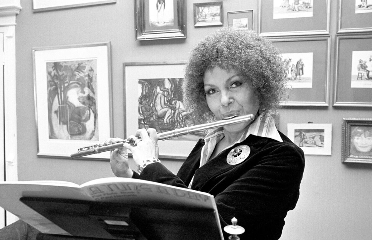 British singer Cleo Laine in an instrumental mood at her home in Wavendon. Picture: PA/PA Wire British singer Cleo Laine in an instrumental mood at her home in Wavendon. Picture: PA/PA Wire