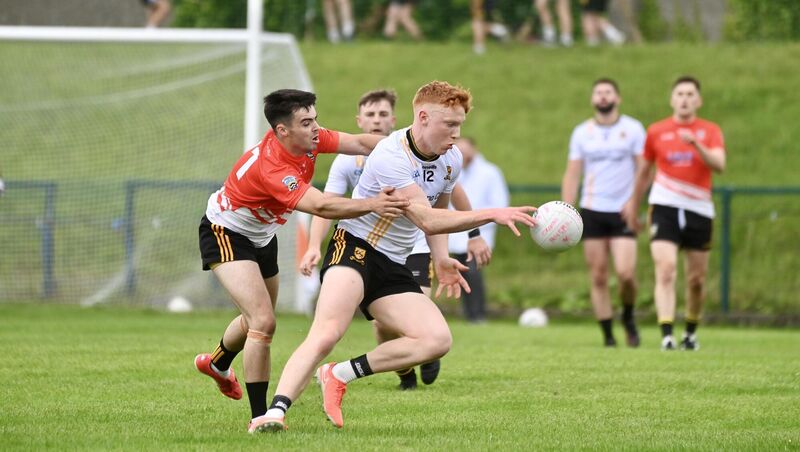  Eoin Walsh, Clyda in action in the McCarthy Insurance Group Senior ‘A’ Football Championship: Clyda v Fermoy in Charleville, Co Cork. Picture: Larry Cummins