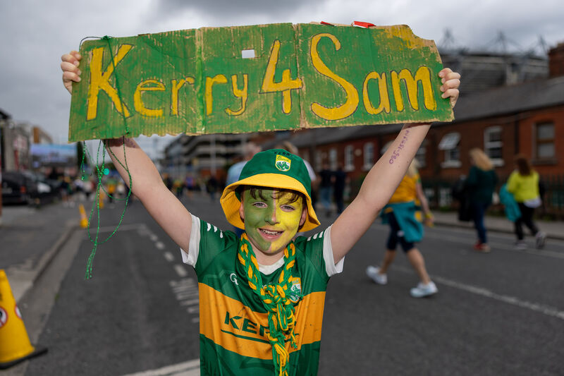 Conall Shanahan from Mayo was backing Kerry against Donegal in the 2025 GAA All-Ireland Senior Football Championship Final. Picture: Morgan Treacy/Inpho 