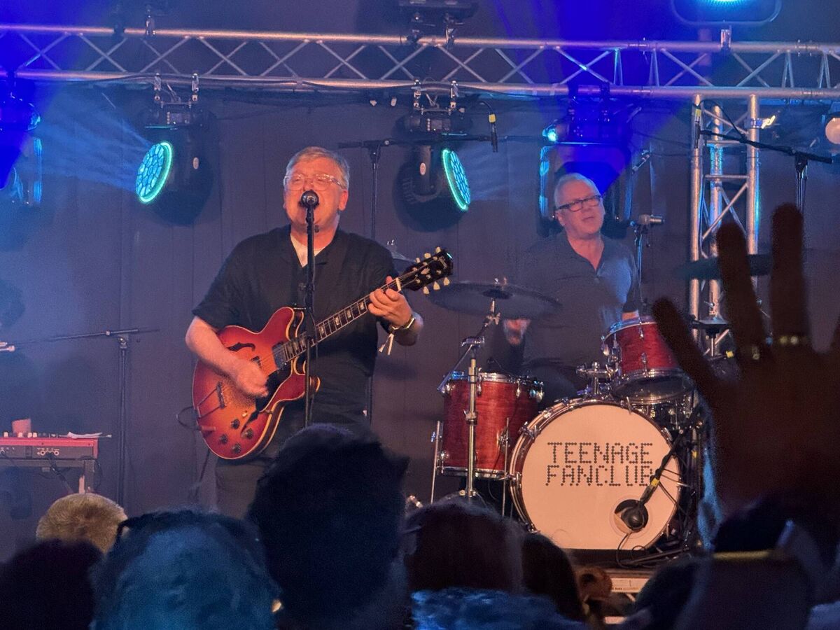 Teenage Fanclub at Forest Fest. 