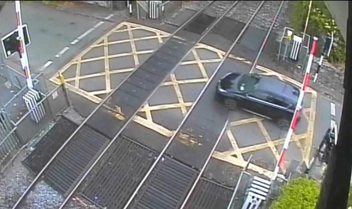 Irish Rail said level crossing near misses were down by one to 14 reported in 2024. It said there had been a 'considerable investment of resources to mitigate this issue'. Picture: Irish Rail