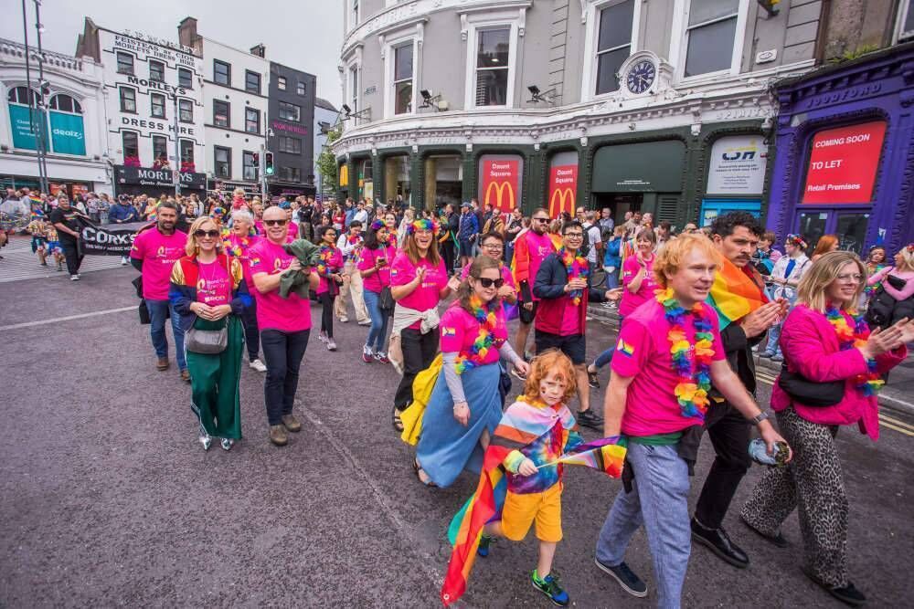 Bord Gáis Energy at Cork Pride Parade 2024.