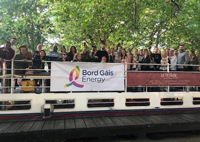 The BRÓD boat party, hosted by BRÓD Network, the LGBTQ+ employee network at Bord Gáis Energy. 