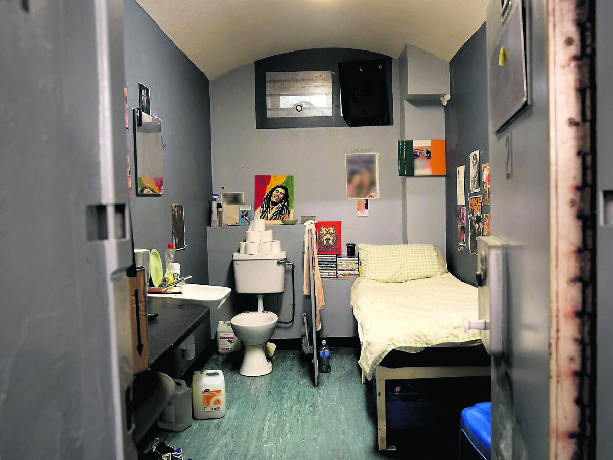  A cell in Mountjoy Prison: Prisons condemn thousands of people to spend 'demoralising groundhog days' on the inside before being released with a stigma that can’t be expunged.