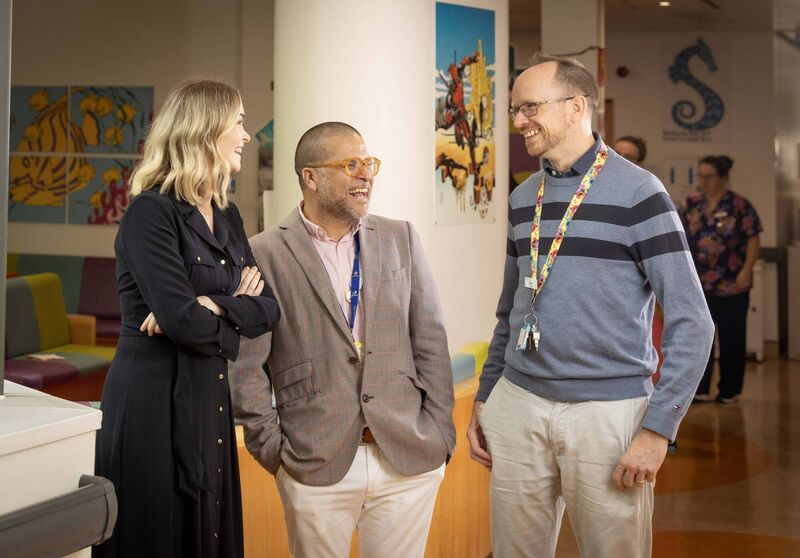 (Left to right) Dr Sadhbh Hurley, Dr Juan E. Trujillo Wurttele and Dr Colin Hawkes at Cork University Hospital. (Left to right) Dr Sadhbh Hurley, Dr Juan E. Trujillo Wurttele and Dr Colin Hawkes at Cork University Hospital.