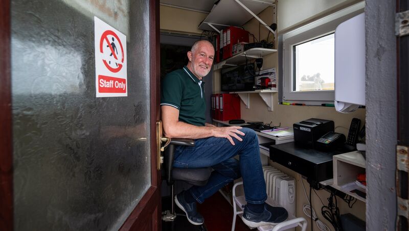 While passengers are busy taking in the intoxicating sights and snapping selfies galore, the cable car operator goes about his daily business, maintaining the vehicle and operating controls to ensure its safe crossing. Picture: Chani Anderson