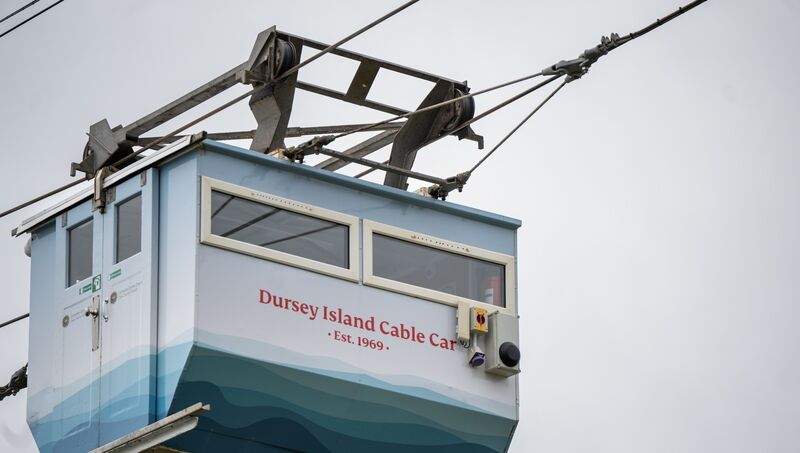 The Dursey Island cable car now caters for more than 20,400 tourists per year. Picture: Chani Anderson