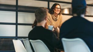 <p>“This constant pressure to smile and bite their tongue, to downplay achievements and regulate how they express their confidence affects how women are seen at work and the opportunities they are given,” says executive coach Fiona Buckley.</p>