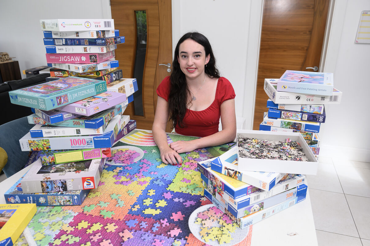 Champion jigsaw maker Emma Quirke at her home in Killarney, Co Kerry. Picture Dan Linehan Champion jigsaw maker Emma Quirke at her home in Killarney, Co Kerry. Picture Dan Linehan