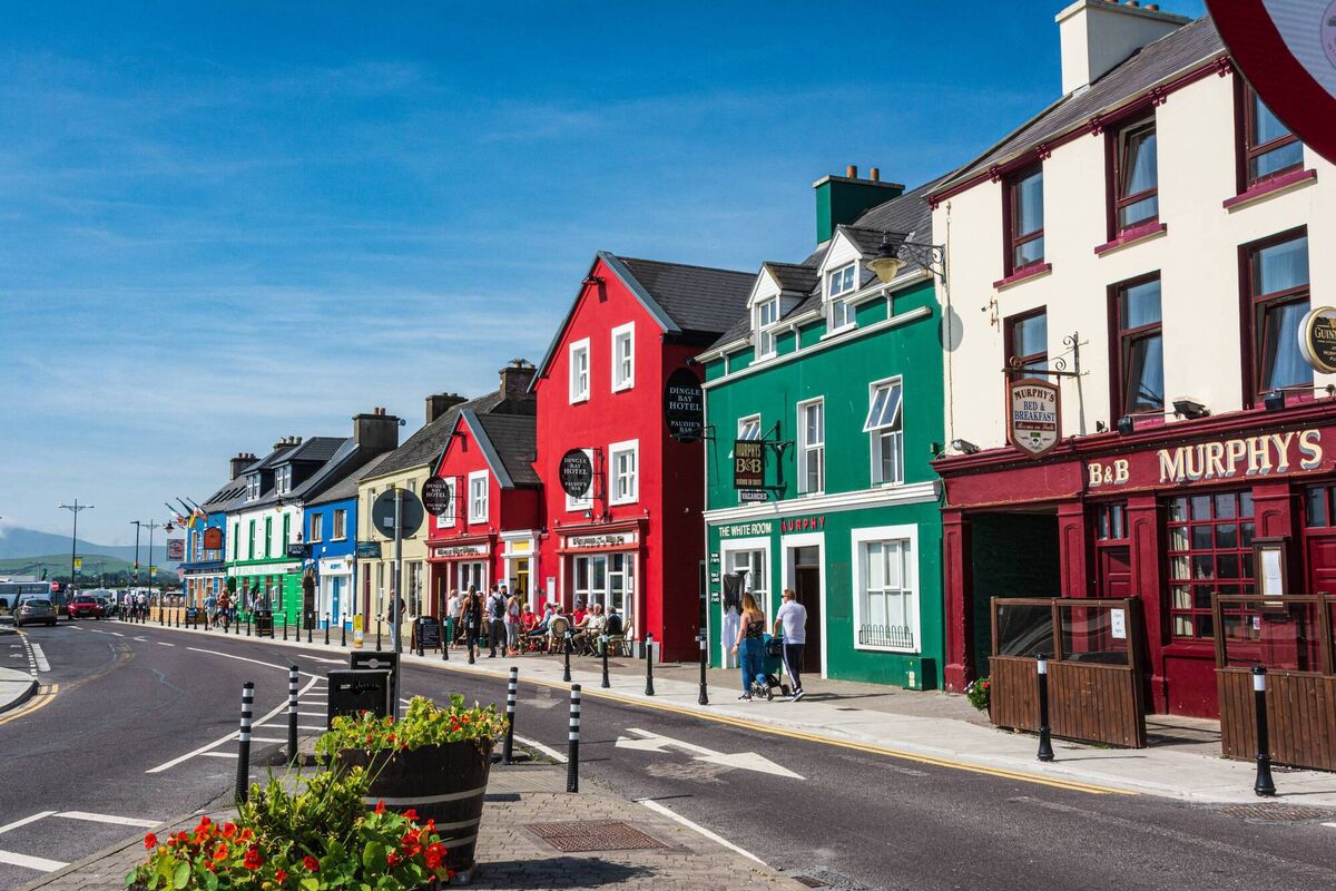 Last summer, we went to Dingle in Kerry, pictured, the summer before, we went to Connemara. There were tourists there, but it never felt oppressive.