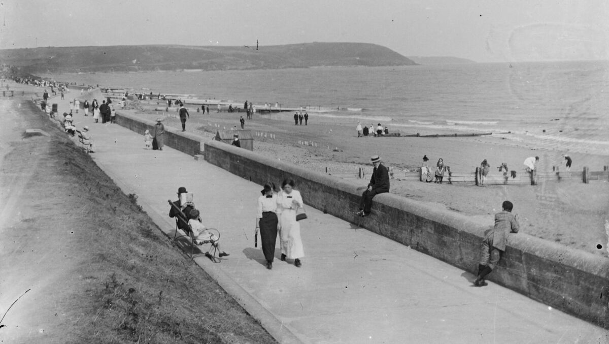 The promenade on Youghal Front Strand. Picture: Horgan family collection