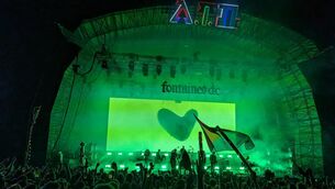 <p>Fontaines DC at All Together Now on Friday night. </p>