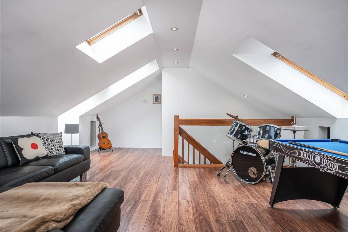 Top floor is multi-use