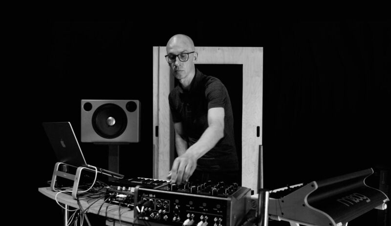 Shane Johnson on the decks. Picture: Gary O'Reilly 