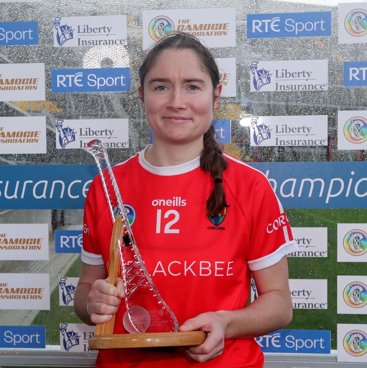 Liberty Insurance player of the match Cork's Katrina Mackey. Pic: ©INPHO/Bryan Keane. Liberty Insurance player of the match Cork's Katrina Mackey. Pic: ©INPHO/Bryan Keane.