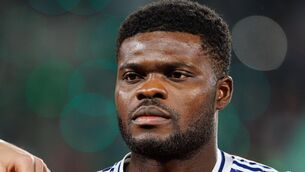<p>Thomas Partey is due to appear at Westminster Magistrates’ Court on Tuesday (Maciej Rogowski/Alamy/PA)</p>