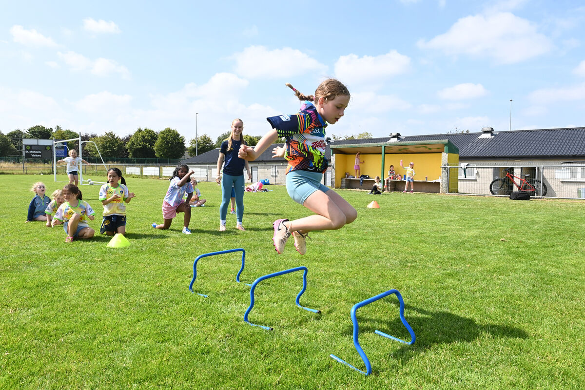  Sophie Cashman at the Kellogg's Cúl Camp at St Michael's Gaelic Football Club, Mahon, Cork. Picture: Larry Cummins