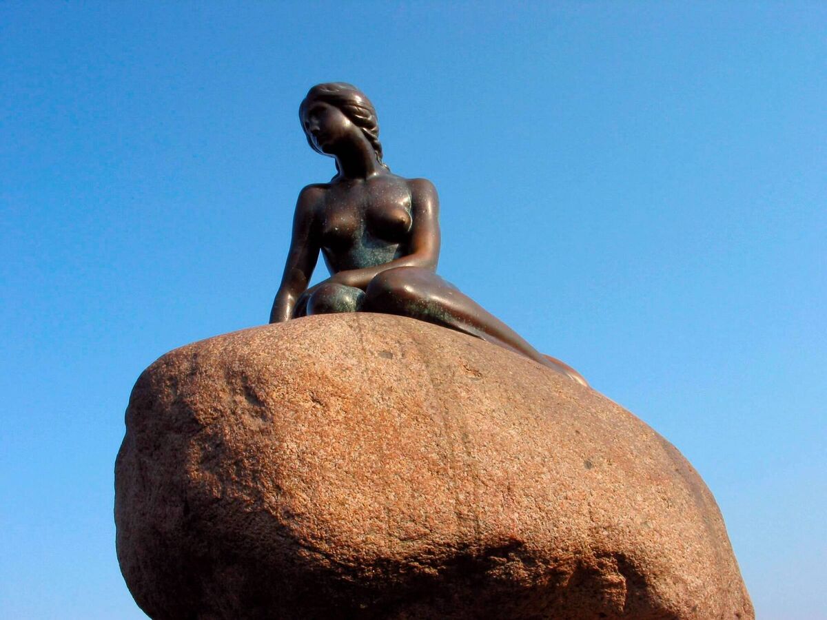 The Little Mermaid statue in Copenhagen, Denmark. File picture: ERIC BARADAT/AFP/Getty Images