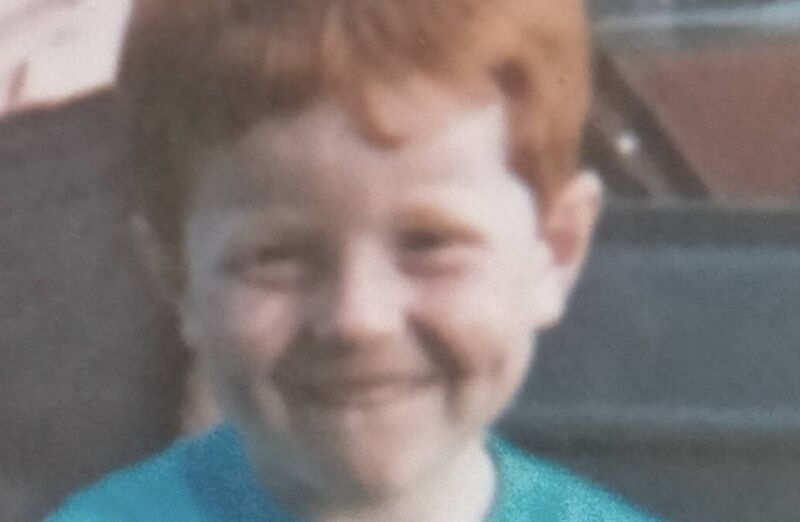 John Duncan Morris as a child. John Duncan Morris as a child.